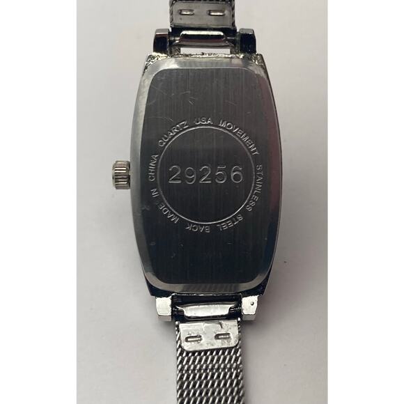 Hillard & Hanson Women's Watch 18mm Mesh Steel Adjustable Band - New Battery - Picture 4 of 9